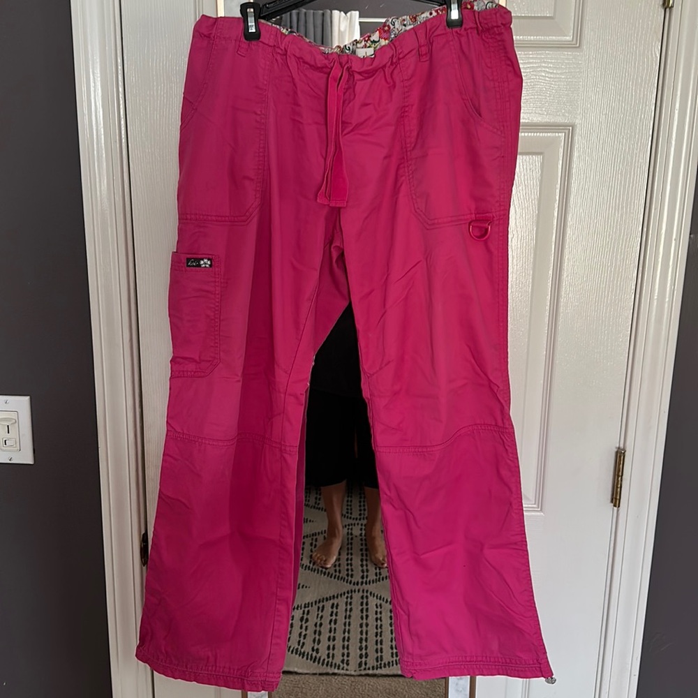 Koi scrub pants XL Lindsey pocket cargo from clean non smoking home